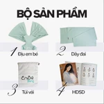 EmBé Sling NovaSoft Mềm Mại - Dễ Địu, Êm Vai, An Toàn Cho Bé Sơ Sinh 0 - 24 Tháng — ảnh 6