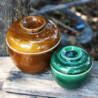 Thố Sọc/Chỉ/Xanh Coban Cổ Xưa Nhiều Dung Tích - Gốm Xưa Men Xịn Đẹp - Gốm Xưa Lái Thiêu Cho Người Hoài Niệm