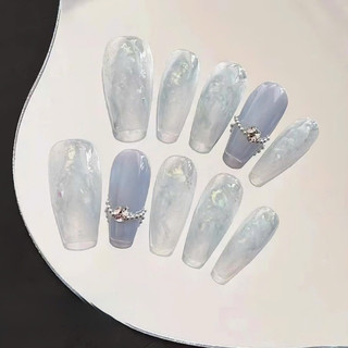 NANTY Nailbox thiết kế màu xanh đơn giản M321