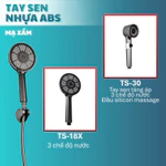 Củ Sen Nóng Lạnh Inox 304 Cao Cấp Mạ Xám | CR-116X | Phối Vòi Sen Nhà Tắm Và Cài Treo Cùng Màu — ảnh 5