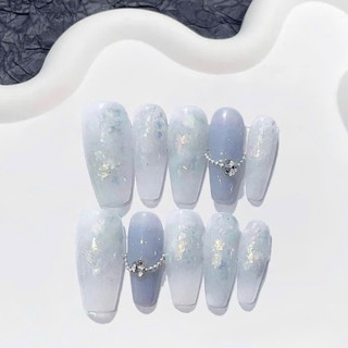 NANTY Nailbox thiết kế màu xanh đơn giản M321