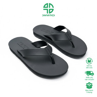 [ 4 ]Dép Kẹp Da Nam, Slipper, Dép Xỏ Ngón Quai Da , Đế Dép Bằng Cao Su Chống Trơn Trượt [ Mã 4 ]