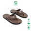 Dép Kẹp Da Nam, Slipper, Dép Xỏ Ngón Quai Da , Đế Dép Bằng Cao Su Chống Trơn Trượt [ Mã 4 ]