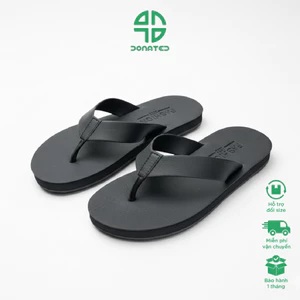 Dép Kẹp Da Nam, Slipper, Dép Xỏ Ngón Quai Da , Đế Dép Bằng Cao Su Chống Trơn Trượt [ Mã 4 ]