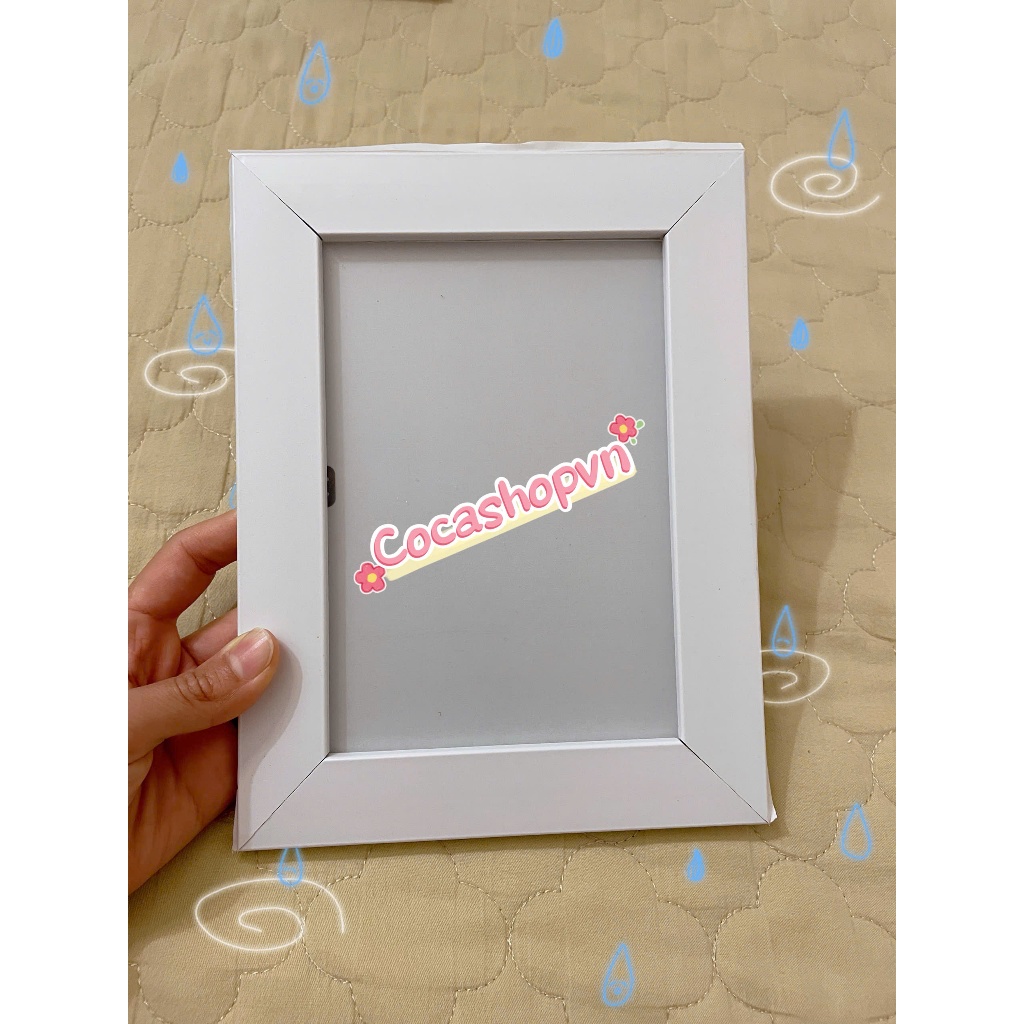 Khung ảnh để bàn 9x12, 10x15, 13x18 , 15x20, 20x30mặt mika kèm chân giá rẻ tặng ảnh