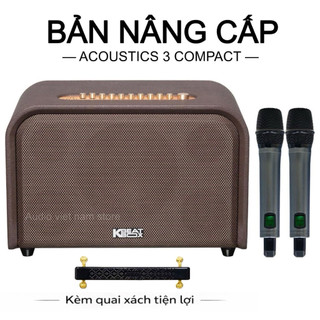 LOA KARAOKE ACOUSTIC 3 Compact, acnos phiên bản nâng cấp 2 chip DSP sử lý âm thanh, loa sonca media ACOUSTIC 3 Compact