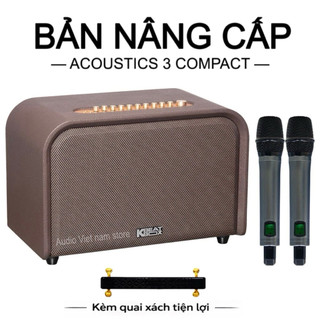 LOA KARAOKE ACOUSTIC 3 Compact, acnos phiên bản nâng cấp 2 chip DSP sử lý âm thanh, loa sonca media ACOUSTIC 3 Compact