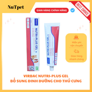 Gel Dinh Dưỡng Virbac Nutri Plus Gel-Dinh dưỡng toàn diện cho thú cưng