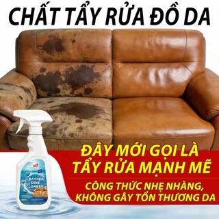 Dung dịch tẩy da sofa đa năng – Làm sạch bẩn, giữ da mềm mại, không xước
