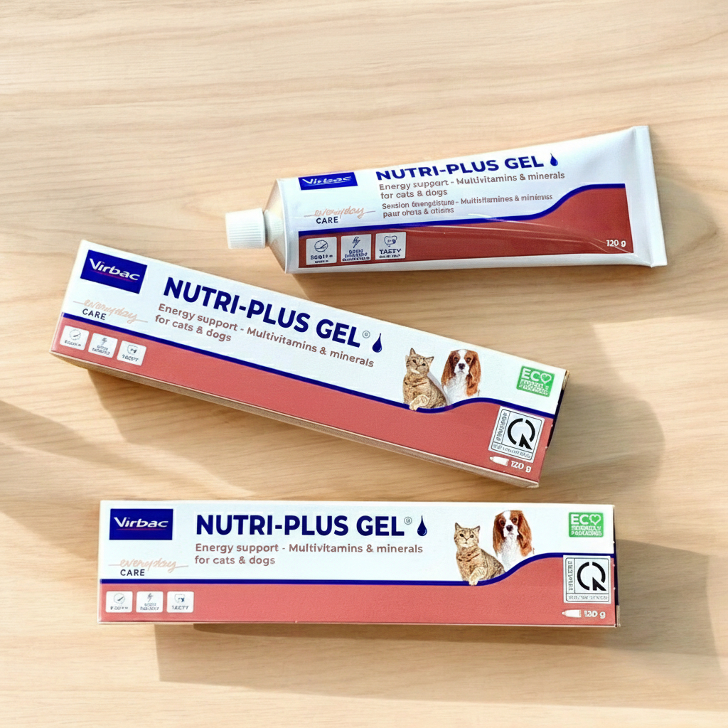 ( DATE XA 2027 ) Gel Dinh Dưỡng Virbac Nutri Plus Gel-Dinh dưỡng toàn diện cho thú cưng