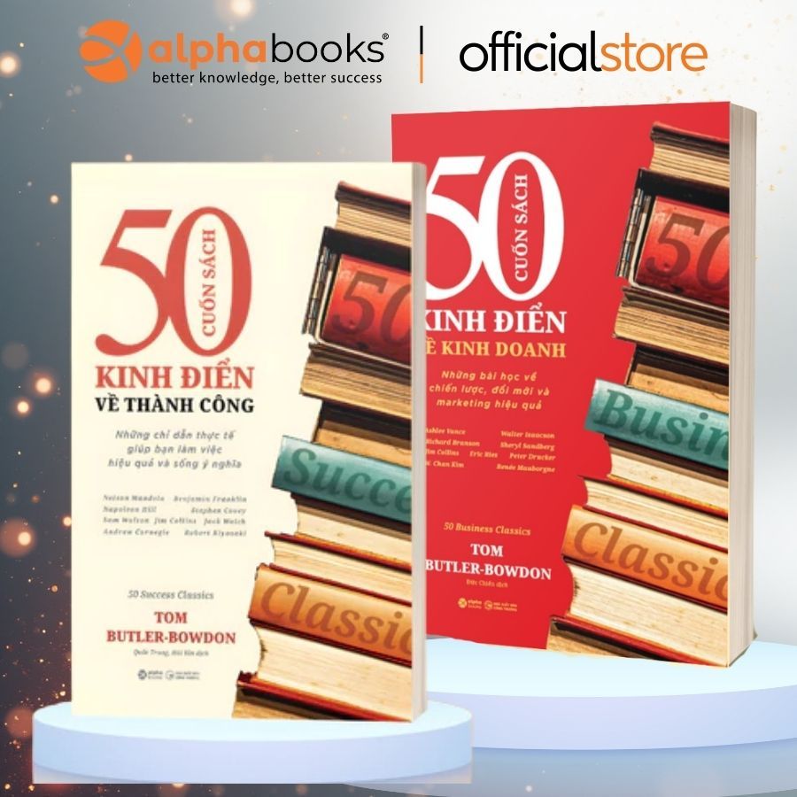 Bìa sách 50 Cuốn Sách Kinh Điển Về Thành Công / Kinh Doanh
