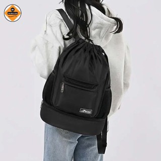 Balo Dây Rút Chống Nước Xbags Wisdom XB6004 Màu Đen Siêu Nhẹ, Cá Tính , Có Ngăn Đựng Giày Riêng!