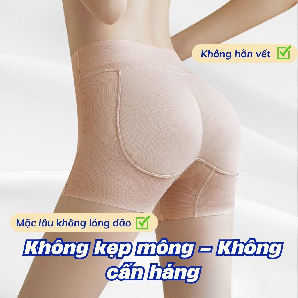 Quần độn mông su đúc cao cấp lỗ thông hơi thoáng khí nâng đỡ v3 căng tròn tự nhiên SEXY LANIXA N2323