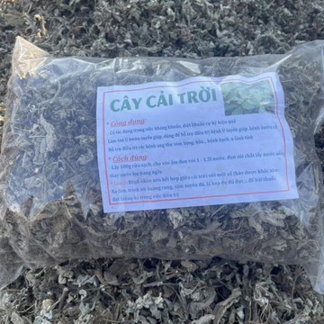 Hạ khô thảo, cải trời khô (500g, 1kg) từ rau cải trời tươi Tây Bắc hỗ trợ bướu cổ, viêm gan B,C, tăng huyết áp