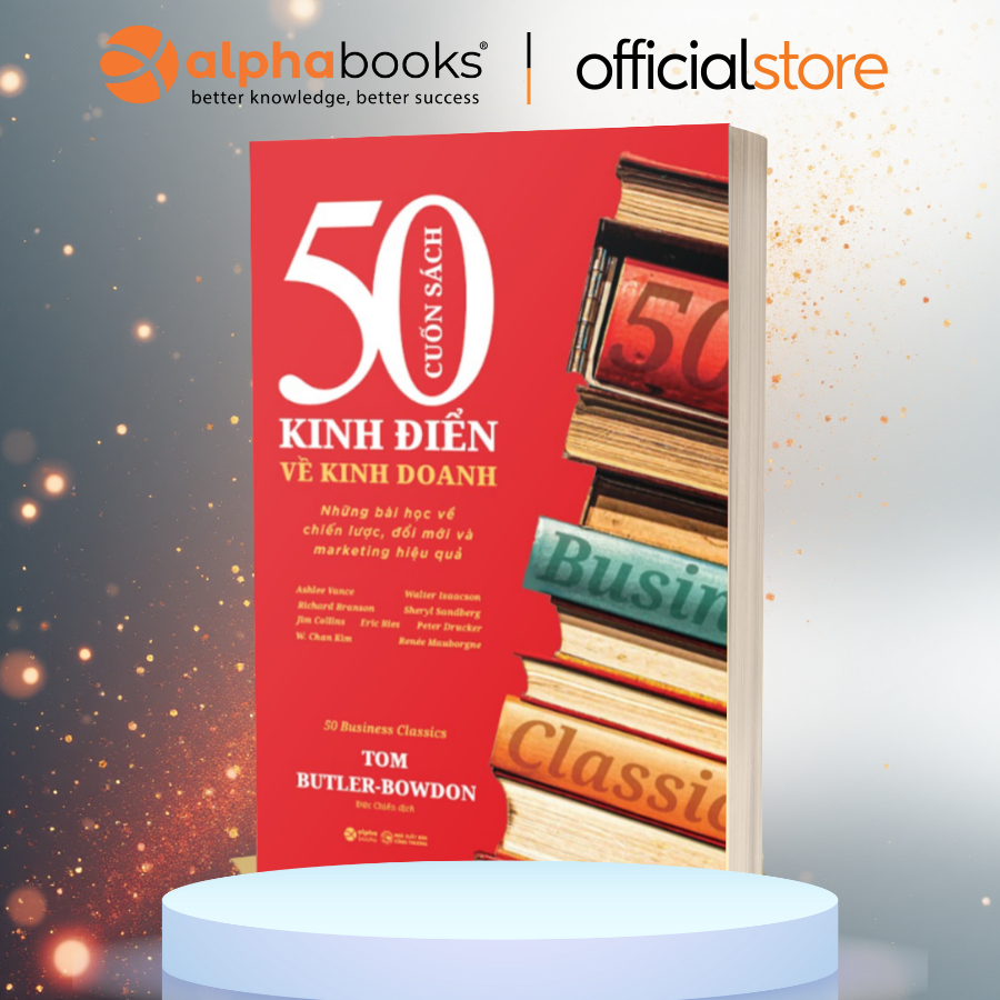 Bìa sách 50 Cuốn Sách Kinh Điển Về Kinh Doanh