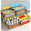 STON Hộp đựng quần áo hộp nhựa đựng đồ trong suốt gập lại Hộp Nhựa Đựng Đồ Thông Minh Có Bánh Xe