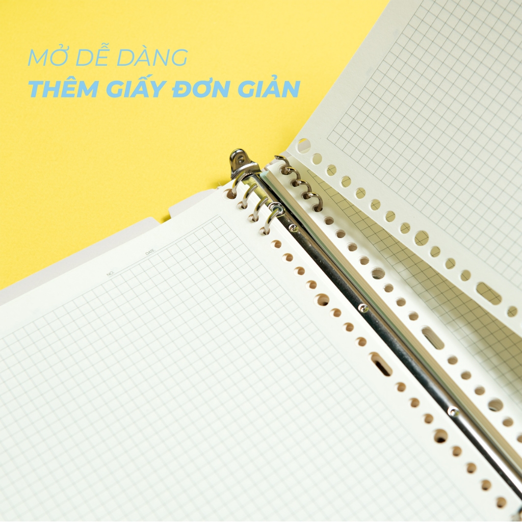 [Tặg Bút Gel] Sổ Còng B5 300 Trang Classmate, Bìa Foam Cứng Nhẹ Bền Còng Kim Loại, Thay Được Giấy Refill Đủ Loại Dòng Kẻ