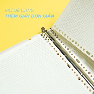 Sổ Còng B5 Classmate Bìa Foam Cứng, Nhẹ, Bền, Đa Dạng Các Dòng Kẻ Đựng Tối Đa 300 Trang Giấy 100GSM