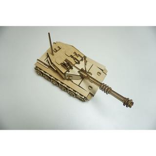 HDLaser mô hình xe tăng lắp ghép DIY-Cars HTK002 (25x15x15cm)