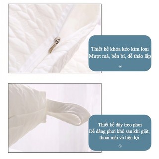 Gối massage Chất Liệu Cotton Mềm Chỉnh hình cổ Ngủ ngon Thoáng khí Chống Dị Ứng 40*60cm