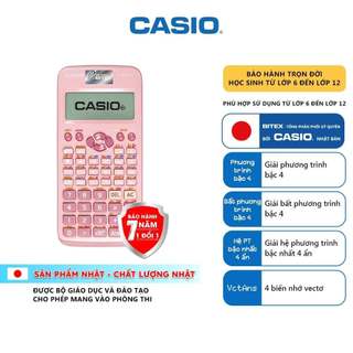 [CB] Máy Tính Casio FX-580VN X (Hàng Chính Hãng) - 521 Tính Năng, Được Mang Vào Phòng Thi, Trợ Thủ Đắc Lực Cấp 2, 3