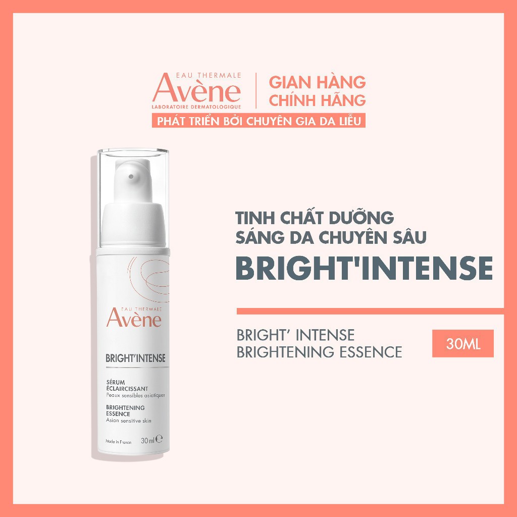 Tinh chất Eau Thermale Avène BRIGHT'INTENSE giúp làm sáng da và se khít lỗ chân lông 30ml