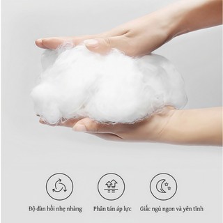 Gối massage Chất Liệu Cotton Mềm Chỉnh hình cổ Ngủ ngon Thoáng khí Chống Dị Ứng 40*60cm