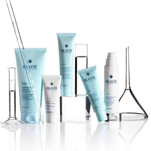 Bộ sản phẩm chăm sóc da giúp dưỡng ẩm cho da Rilastil Aqua - Phương  An House