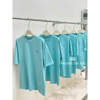LOU BAE| (HÀNG QC DẴN) Áo Thun Nữ Tay Ngắn Cổ Tròn Chất Cotton Thêu Ngựa