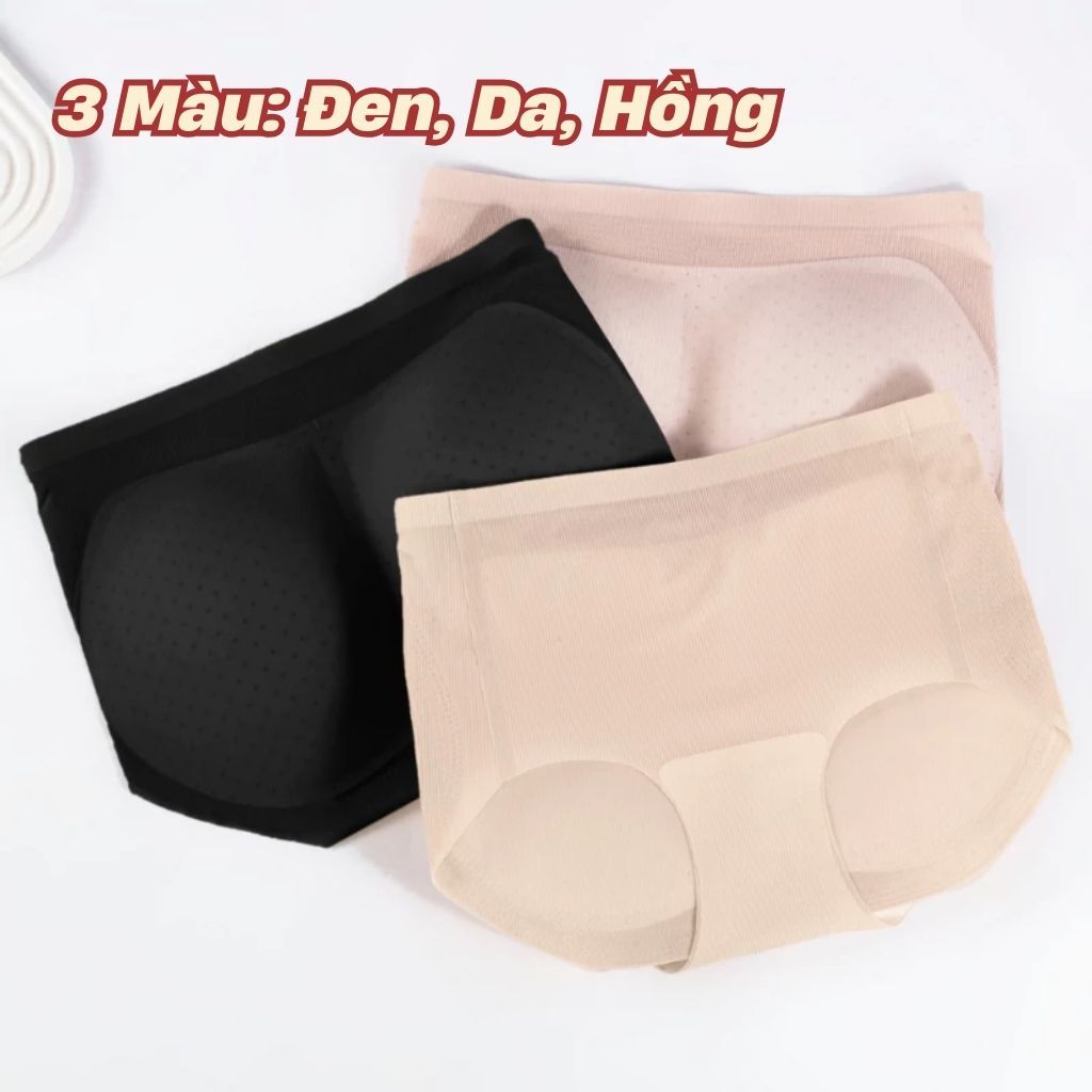 Quần độn mông su lụa cao cấp mỏng nhẹ nâng đỡ v3 căng tròn tự nhiên sexy viền tàng hình LANIXA N2055