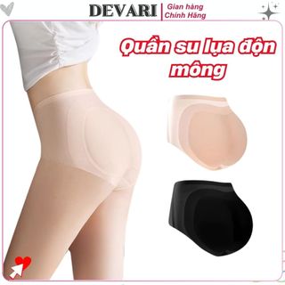 Quần lót nữ độn mông v3 tròn đầy tự nhiên gợi cảm SEXY su lụa cao cấp mềm mịn thoáng mát DEVARI 2055