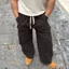 Quần Cargo Pant Kaki 300gsm DINOMAN , Quần Túi Hộp Nam Nữ Ống Rộng Basic QTH01