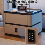 ALVIN Tủ đầu giường với khóa mã số không cần lắp đặt thiết kế thời trang và khả năng chịu tải cực mạnh — ảnh 6