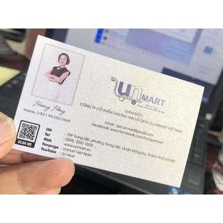 In Card visit, Namecard, Thẻ Tích Điểm, Tag, Voucher - In theo Yêu cầu chất lượng đẹp giá rẻ