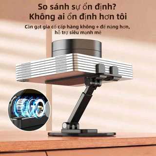 Giá đỡ nâng hạ, xoay 360°, hỗ trợ chống trượt vững chắc, phù hợp với nhiều thiết bị!