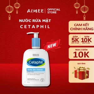 Sữa Rửa Mặt Dịu Nhẹ Sạch Sâu Cetaphil Gentle Skin Cleanser 473ml – Cho Da Nhạy Cảm