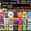 Cờ dây trang trí quán ăn Nhật Hàn deco nhà hàng sushi Nhật/quán ăn Hàn