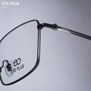 Kính Cận Dáng Chữ Nhật Nam Nữ Eye Plus 81015 Gọng Titanium Mảnh Nhẹ, Kính Mắt Hiện Đại Bền Sang Nhẹ