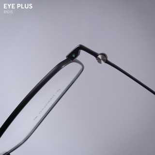 Kính Cận Dáng Chữ Nhật Nam Nữ Eye Plus 81015 Gọng Titanium Mảnh Nhẹ, Kính Mắt Hiện Đại Bền Sang Nhẹ