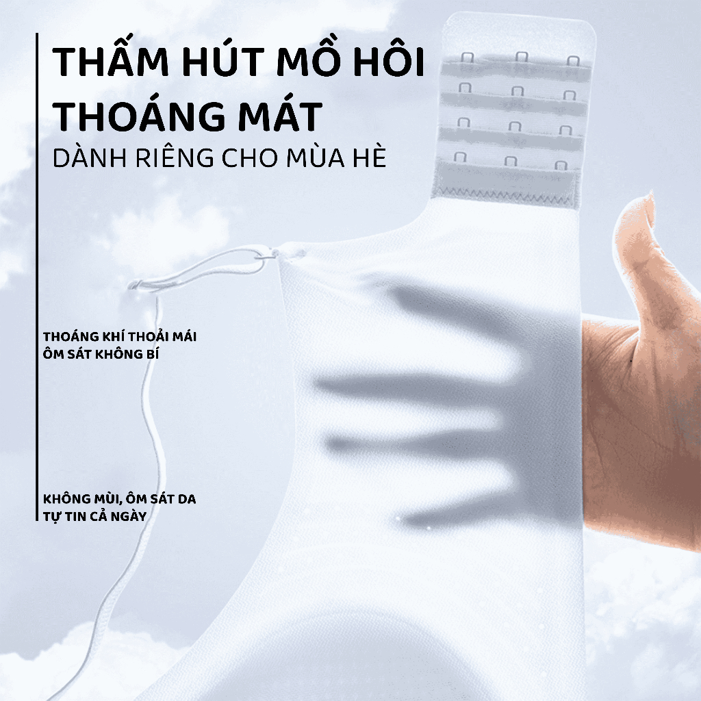 Áo Ngực Đúc Su Unilove Không Gọng Không Lộ Viền Mút Mỏng, Nâng V1, Chống Xệ, Áo Lót Kháng Khuẩn 6605
