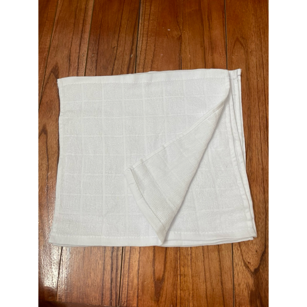 Khăn lau cotton loại dày, không xổ lông khi lau, thấm hút nhanh
