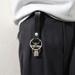 Móc khóa keychain Cleanfit, phụ kiện thời trang phối đồ phong cách tối giản (2*18cm) - CCROPSTUDIO