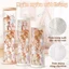 STON Hộp Thùng Đựng Đồ Chơi Bằng PET Trong Suốt Cao cấp búp bê lưu trữ xô trong suốt Thùng đựng đồ có khóa kéo