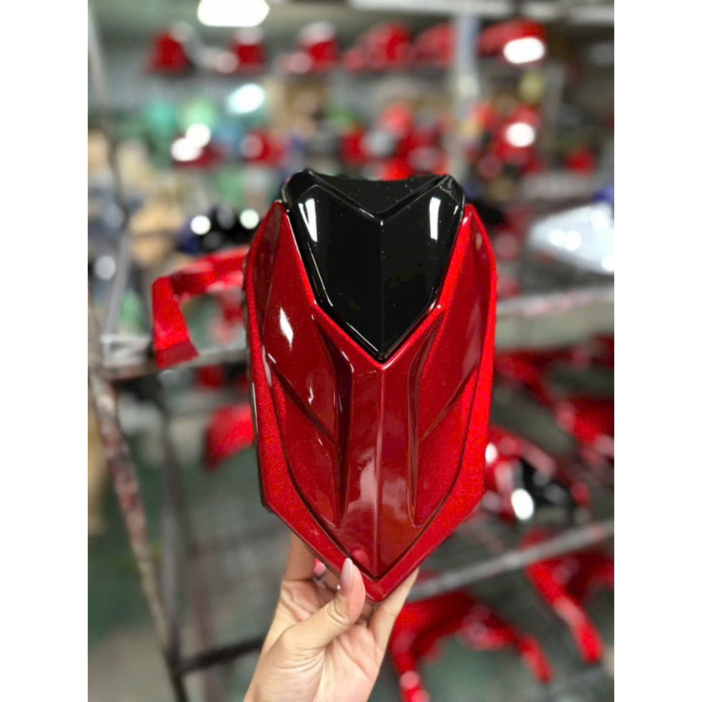 Ốp Mặt Nạ Xe Điện M133-133S Nhựa xịn Kiểu Siêu Nhân Mẫu mới siêu hót