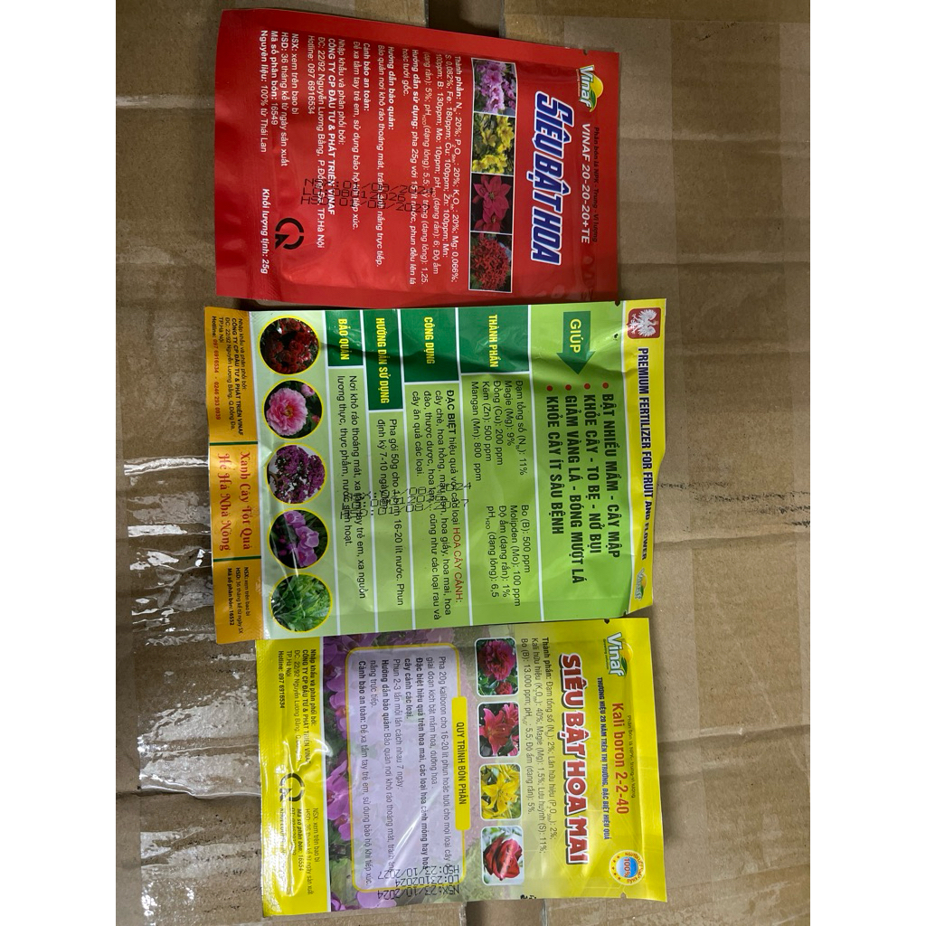 combo 3 gói-bật chồi ra hoa cực mạnh