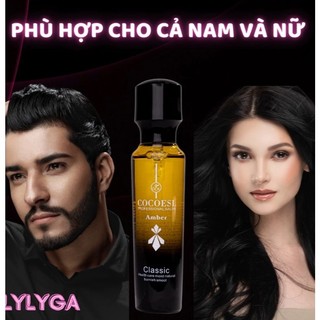 Tinh Dầu Dưỡng Tóc COCOESL Amber 60ml Hương Nước Hoa | Mềm Mượt, Phục Hồi, Ngăn Chẻ Ngọn, Không Bết