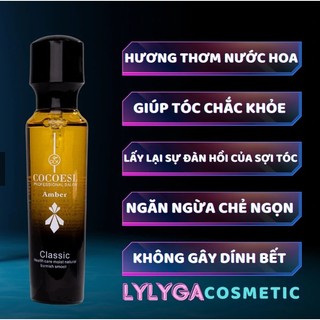 Tinh Dầu Dưỡng Tóc COCOESL Amber 60ml Hương Nước Hoa | Mềm Mượt, Phục Hồi, Ngăn Chẻ Ngọn, Không Bết