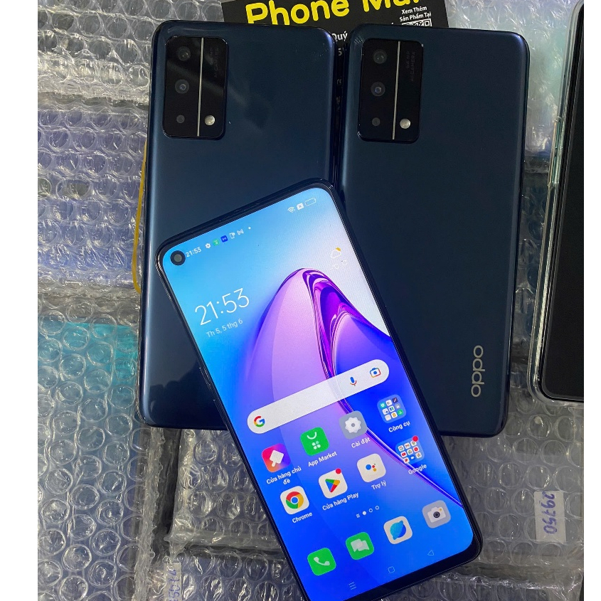 Điện thoại OPPO K9 5G Ram 8G/128GB 2Sim đẹp keng, Pin 4500 mAh siêu mượt Phiên Bản Không Vân Tay