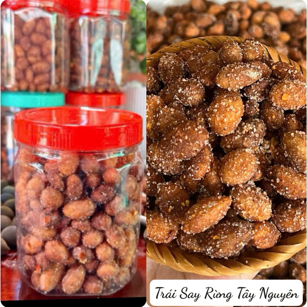TRÁI SAY NHUNG RỪNG TÂY NGUYÊN ngào đường muối ớt - 1Hộp 285GR