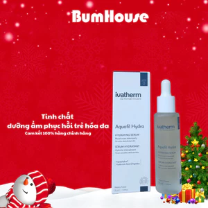 Serum dưỡng ẩm phục hồi và trẻ hoá Ivatherm Aquafil Hydra Hydrating Serum 30ml